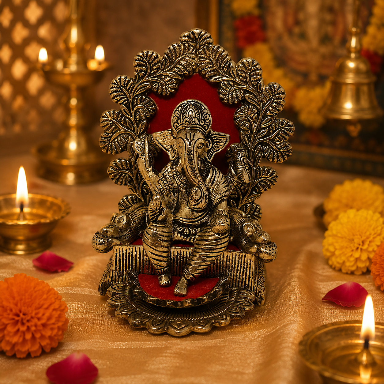 Silver Ganesh Ji